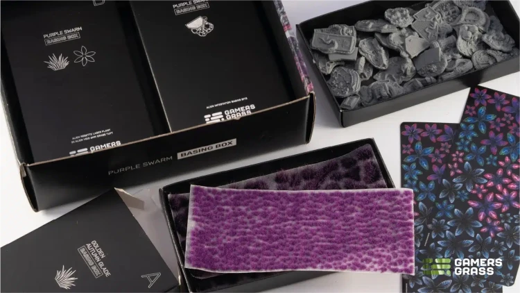 Gamers Grass Purple Swarm Basing Box 8
