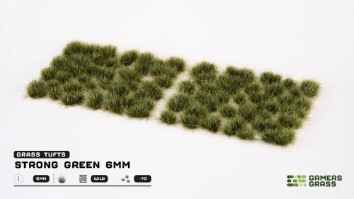 Gamers Grass Strong Green 6mm Wild 1