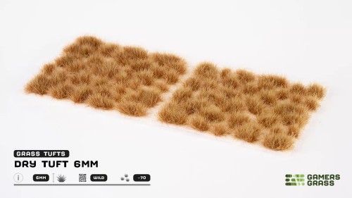 Gamers Grass Dry Tuft 6mm Wild 1