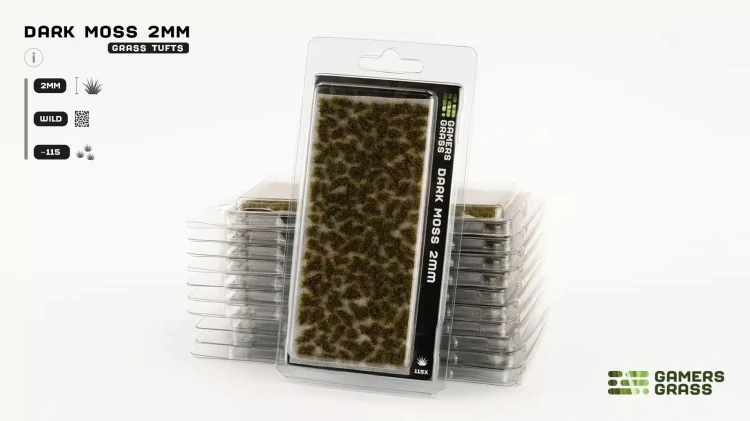Gamers Grass Dark Moss 2mm 4