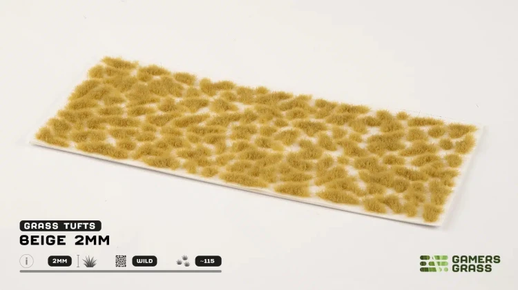 Gamers Grass Beige 2mm 3
