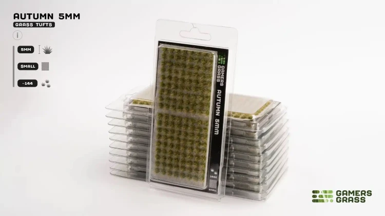 Gamers Grass Autumn 5mm Wild 6