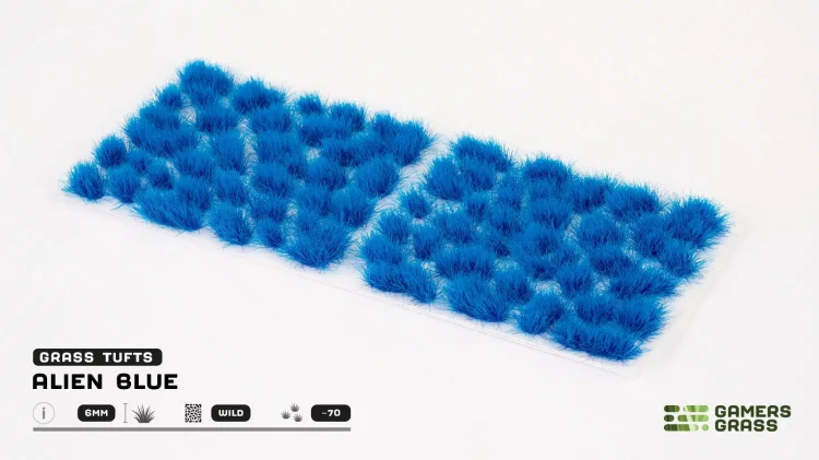 Gamers Grass Alien Blue 3