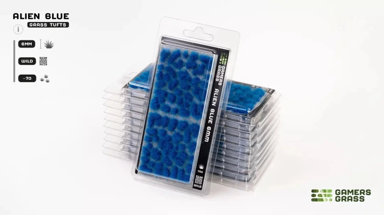 Gamers Grass Alien Blue 4