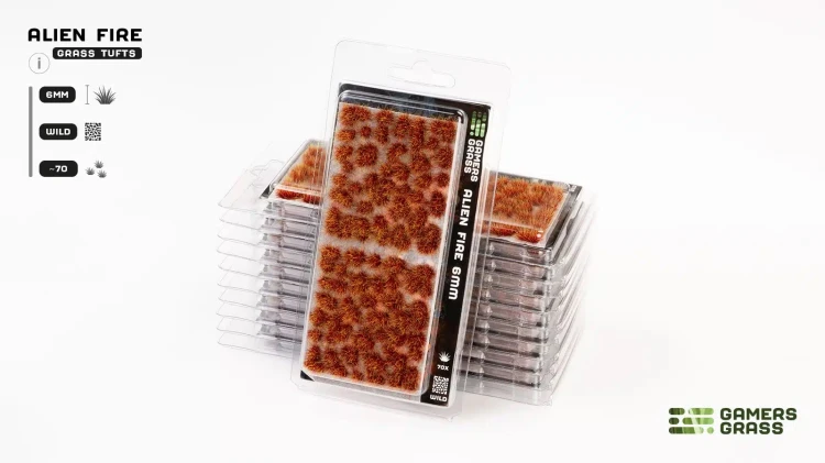 Gamers Grass Alien Fire Tuft 4
