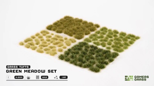Gamers Grass Green Meadow Set 1