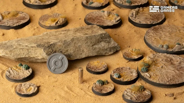 Gamers Grass Deserts of Maahl Round 25mm (x10) 4