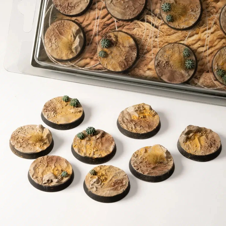 Gamers Grass Deserts of Maahl Round 28mm (x8) 2