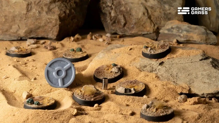 Gamers Grass Deserts of Maahl Round 28mm (x8) 4
