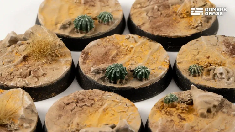 Gamers Grass Deserts of Maahl Round 28mm (x8) 5