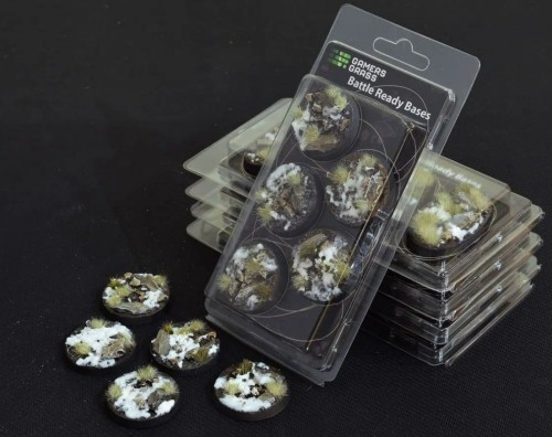 Gamers Grass Winter Round 40mm (x5) 1