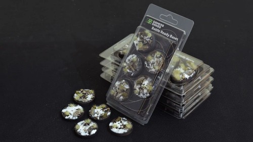 Gamers Grass Winter Round 40mm (x5) 2