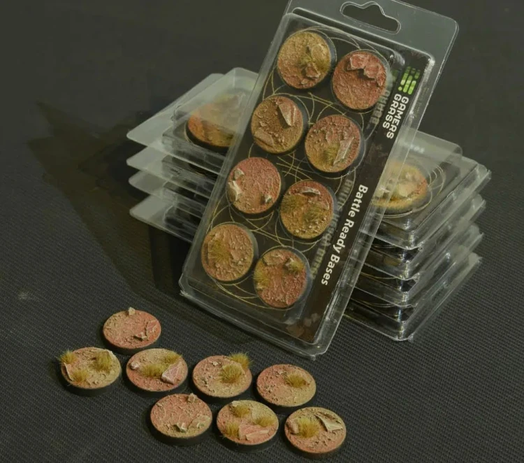 Gamers Grass Badlands Round 32mm (x8) 1