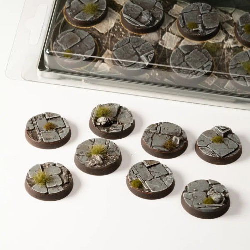 Gamers Grass Temple Round 28mm (x8) 2