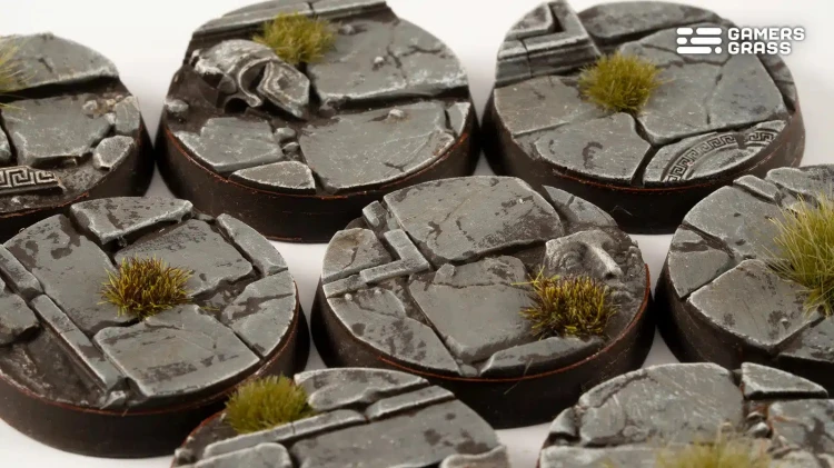 Gamers Grass Temple Round 28mm (x8) 5