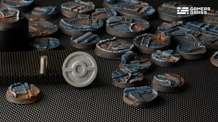 Gamers Grass Spaceship Corridor Round 25mm (x10) 4