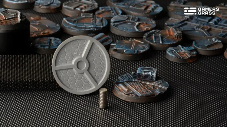 Gamers Grass Spaceship Corridor Round 40mm (x5) 4
