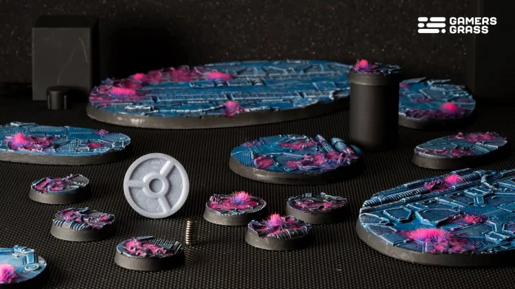 Gamers Grass Alien Infestation Round 28mm (x8) 4