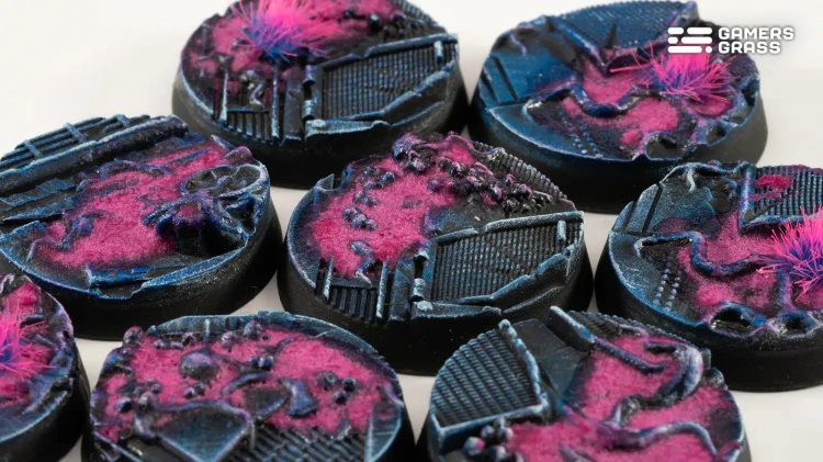 Gamers Grass Alien Infestation Round 28mm (x8) 5