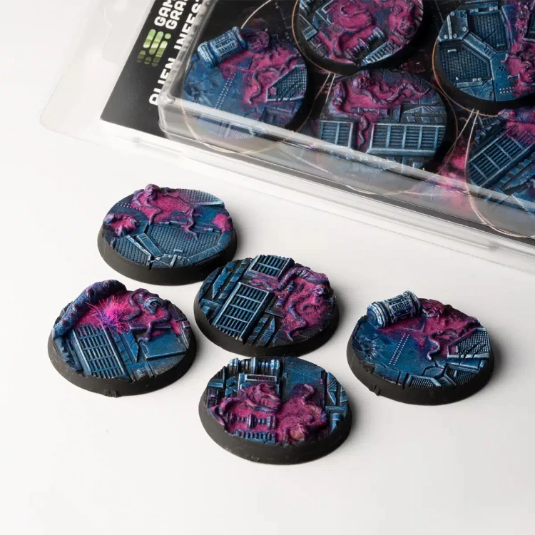Gamers Grass Alien Infestation Round 40mm (x5) 2