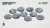 Gamers Grass Frost Lake Topper Round 28mm (x10) 4
