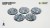 Gamers Grass Frost Lake Topper Round 40mm (x5) 4
