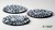 Gamers Grass Frost Lake Topper Round 50mm (x3) 2