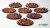 Gamers Grass Molten Lava Topper Round 32mm (x8) 2