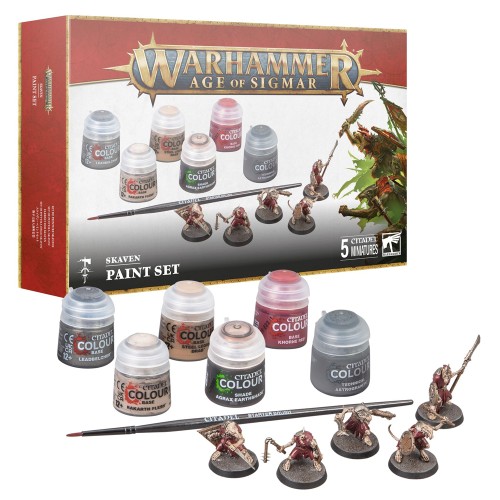 Age of Sigmar: Skaven + Paint Set