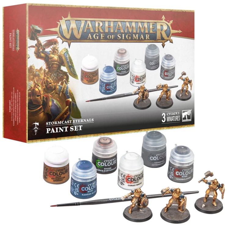 Age of Sigmar: Stormcast Eternals + Paint Set