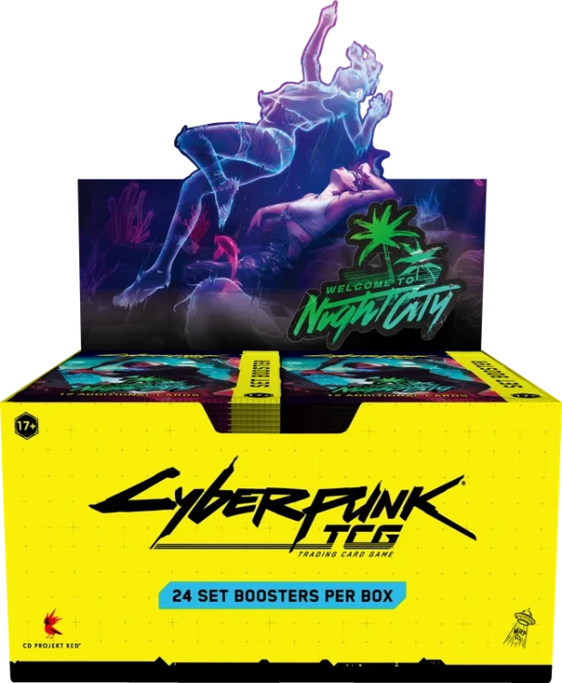 Cyberpunk TCG: Welcome to Night City – Booster Box (24 boostery)