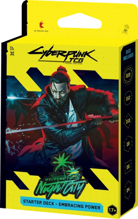 Cyberpunk TCG: Welcome to Night City – Starter Deck: Embracing Power