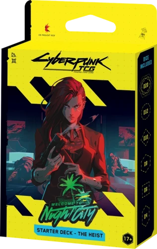 Cyberpunk TCG: Welcome to Night City – Starter Deck: The Heist