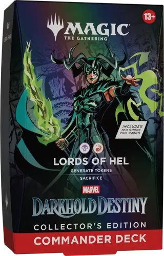 Magic: The Gathering – Marvel: Darkhold Destiny Commander Deck: Lords of Hel – Collector's Edition