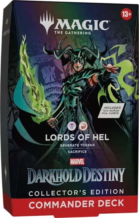 Magic: The Gathering – Marvel: Darkhold Destiny Commander Deck: Lords of Hel – Collector's Edition