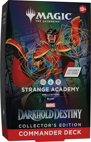Magic: The Gathering – Marvel: Darkhold Destiny Commander Deck: Strange Academy – Collector's Edition