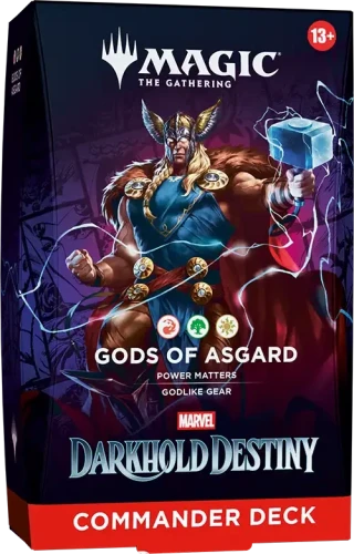 Magic: The Gathering – Marvel: Darkhold Destiny Commander Deck: Gods of Asgard
