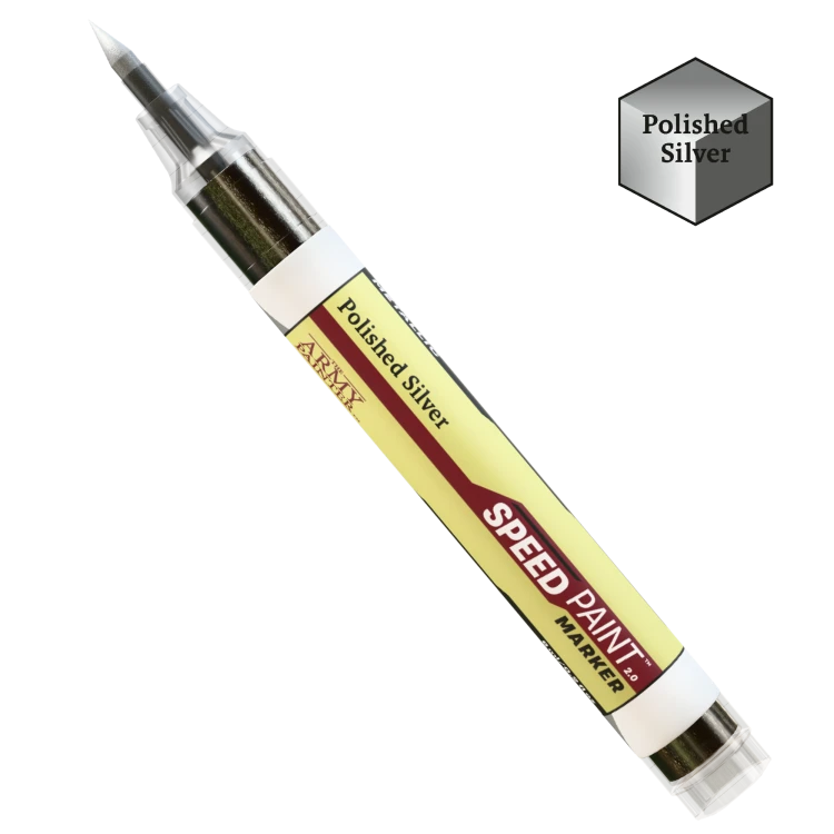 Speedpaint Marker: Polished Silver