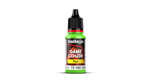 VALLEJO 72104 Game Color Fluo 18 ml. Fluorescent Green