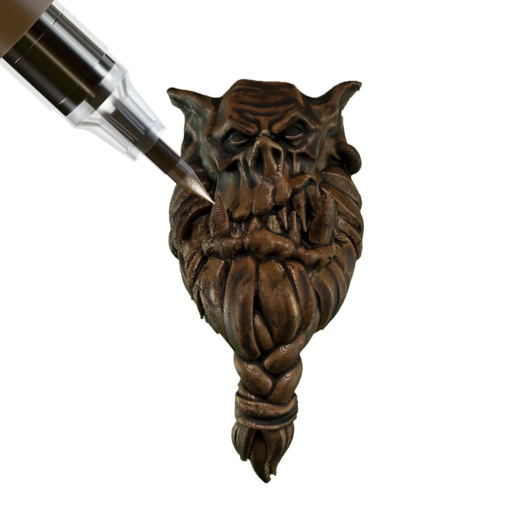 Speedpaint Marker: Dark Wood