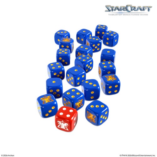 Starcraft - Terran Custom Dice Set