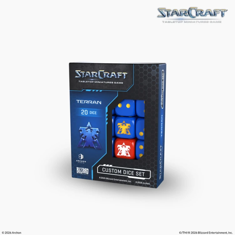 Starcraft - Terran Custom Dice Set