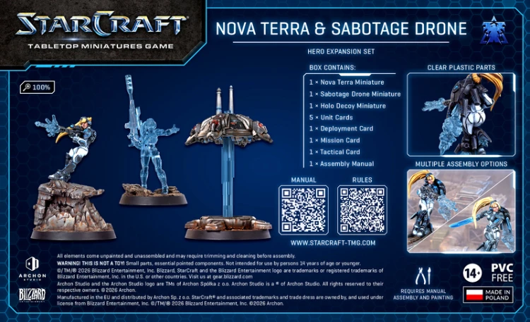 Nova Terra - Terran - Hero Expansion Set