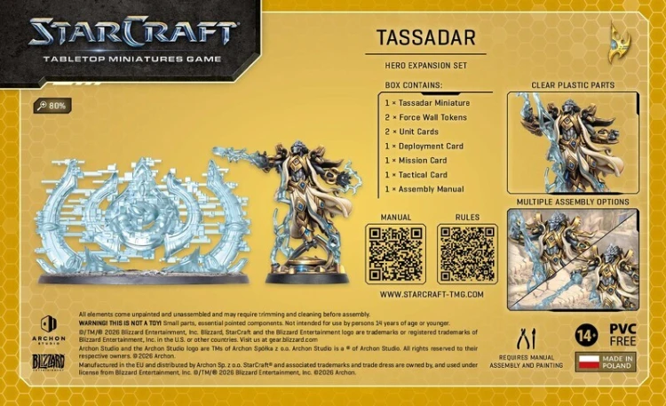 Tassadar - Protoss - Hero Expansion Set