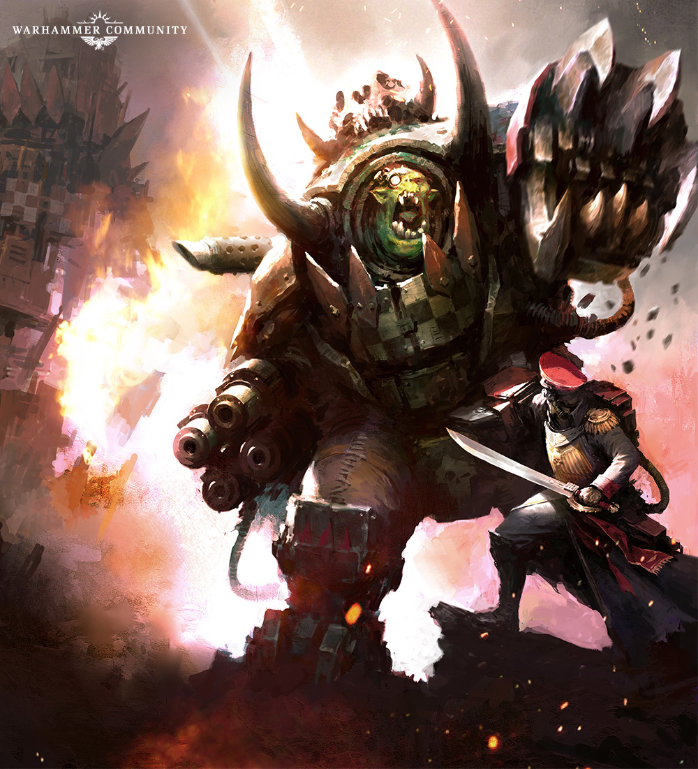 Ghazghkull na planecie Armageddon