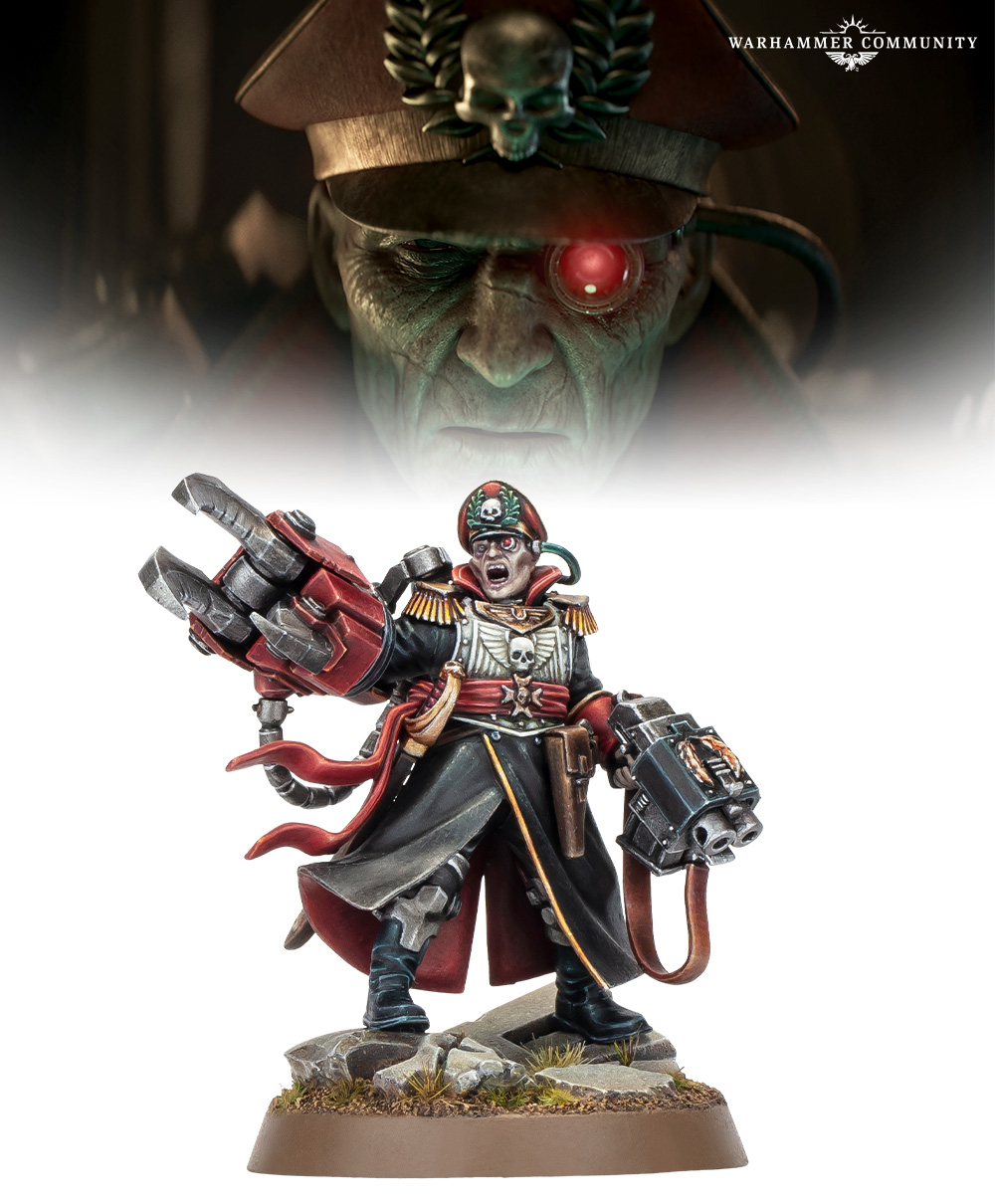 Komisarz Yarrick w grze bitewnej Warhammer 40K